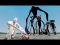 SCP-096 THE SHY GUY VS TREVOR HENDERSON CREATURES!! Garry's Mod