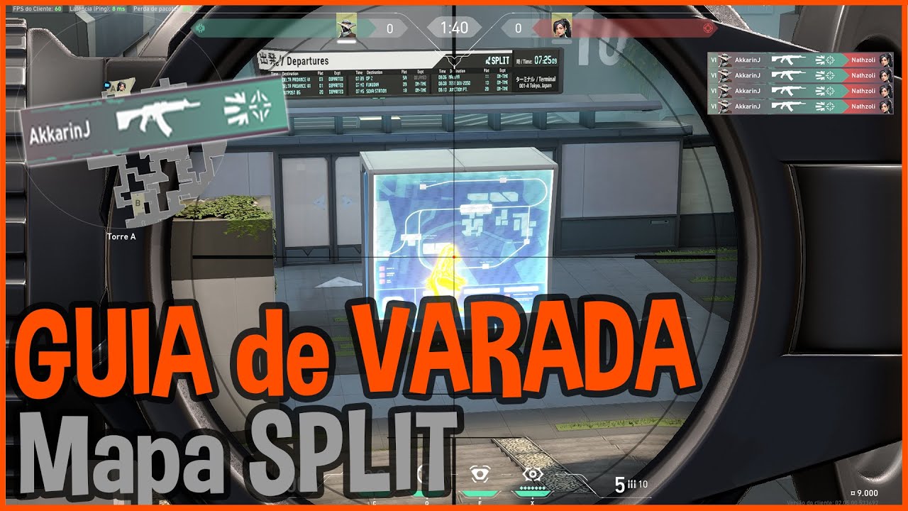 GUIA de LOCAIS PARA VARAR (Wallbang spots) no mapa HAVEN