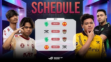 LIVE | DAY 4 | MLBB MSC 2024 x EWC Group Stage | (ENG)