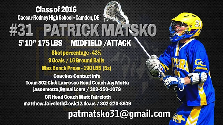 Patrick Matsko - 2014 Highlights