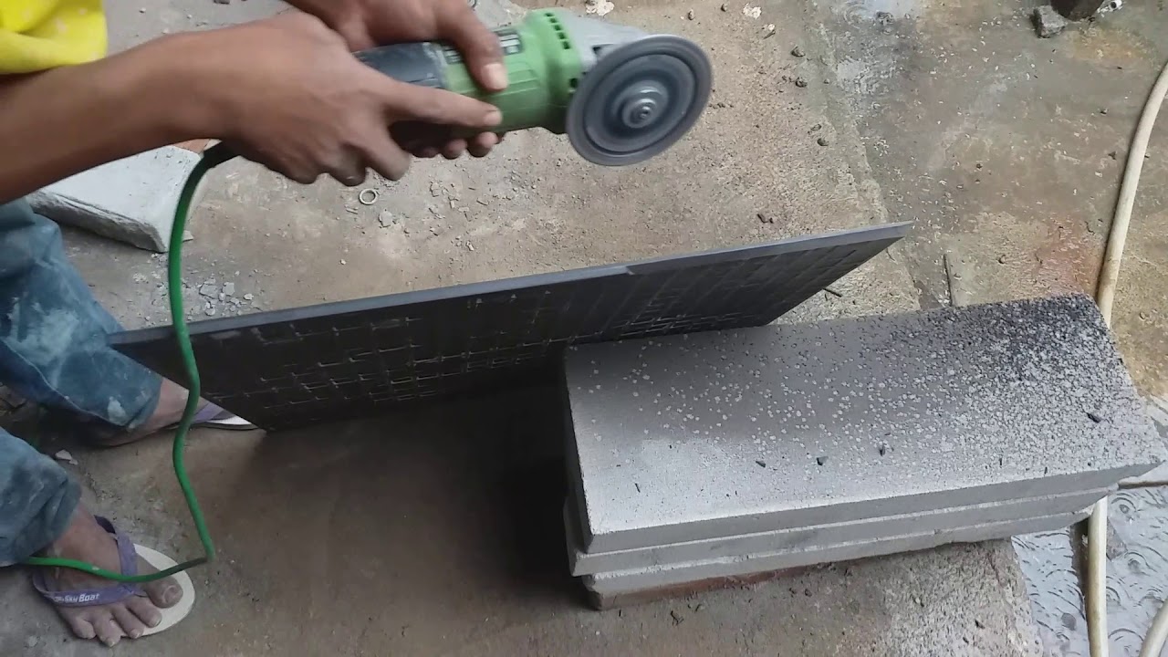 cara membuat adu manis atau sudutan keramik granit YouTube