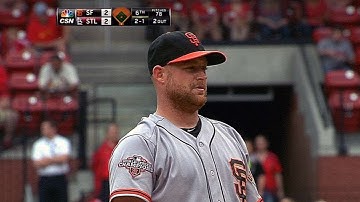 SF@STL: Gaudin earns win with strong start vs. Cards