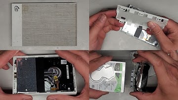 Seagate Backup Plus Ultra Touch USB Hard Drive Disassembly SATA USB Adapter Replacement Repair