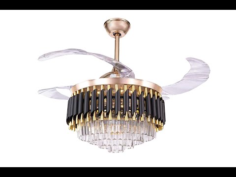 Video: Chandelier With A Fan (44 Photos): Ceiling Model With A Control Panel In The Interior