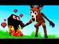 Adoptado por el CIERVO de 99 Noches en el Bosque en Minecraft...
