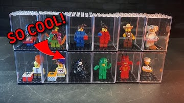 12 Box Lego Minifigure Display Cases - Review