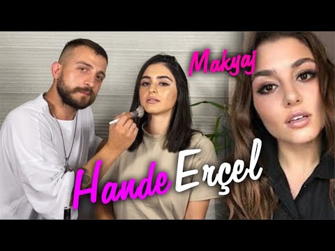 İLK KEZ MAKYAJ YAPTIM! (AŞIRI EĞLENCELİ) Hande Erçel