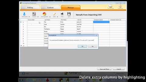 TP5   Importing a Participant List from a CSV File
