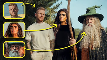 Create Multiple Consistent AI Characters with Kling 1.6 Elements - Full Tutorial