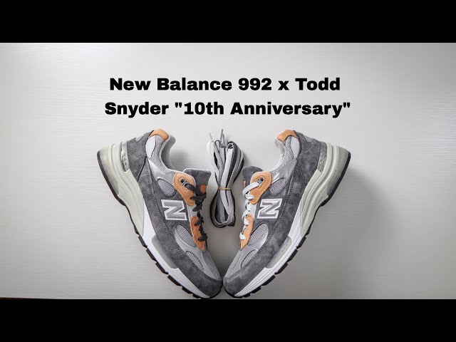 New Balance 992 x Todd Snyder 