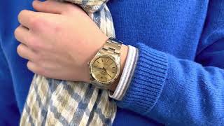 Vidéo: Montre Rolex Airking (Ref 14000) en acier de 1991. Automatique. 34 mm.