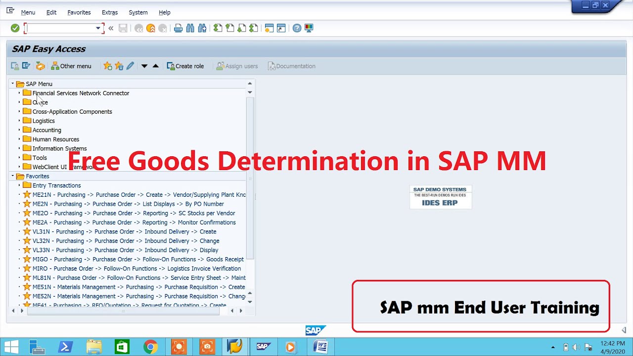Free Goods Determination In SAP MM YouTube free-goods-determination-in-sap-mm-youtube