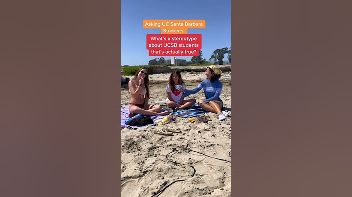 What's a stereotype about UCSB that is actually true? #shorts