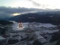Landing at Sandane, Norway