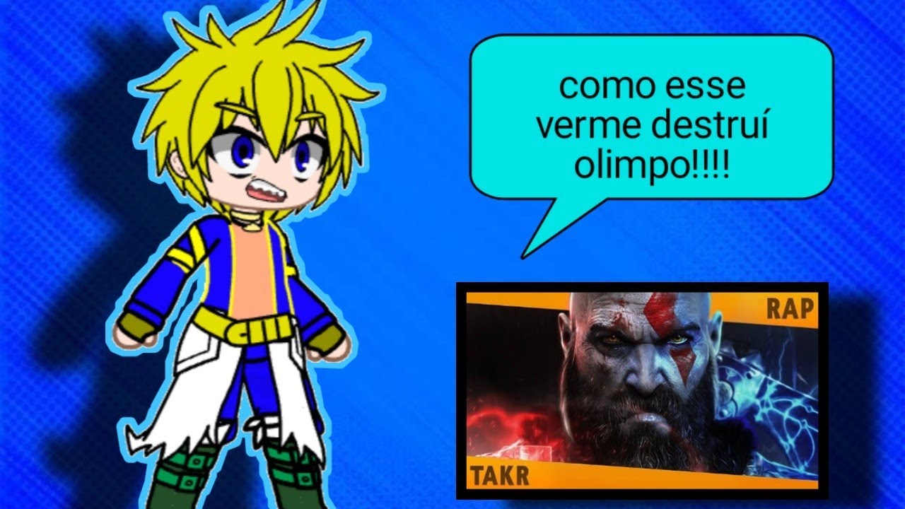deuses e valkyrias reagindo ao rap do kratos (takeru)