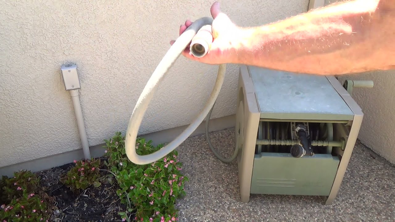 How to Connect Hose Reel Even if Hose Bib is 25 Feet Away 