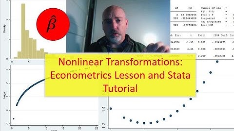 Stata Tutorial: Nonlinear Transformations