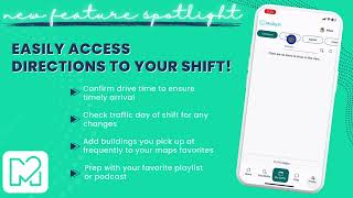 Easily access directions to your shift!