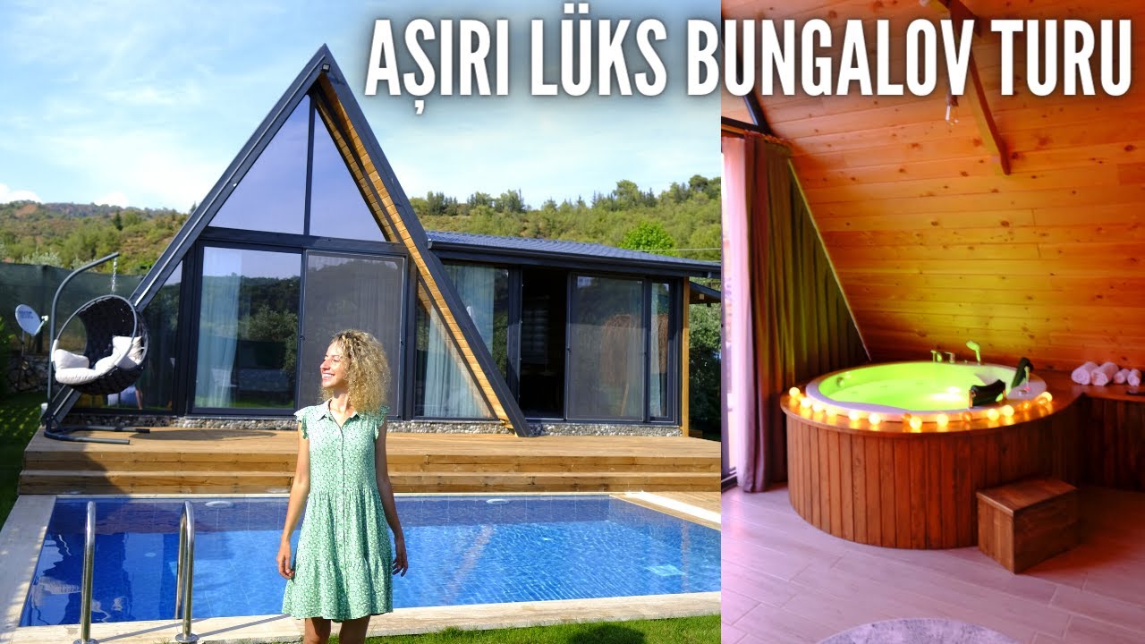 Fethiye'de Ultra Lüks Havuzlu Jakuzili BUNGALOV TURU 🏠