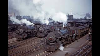 Exchange Place, Jersey City.  The history and trains shaped the place.