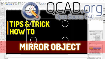 Qcad How To Mirror Object