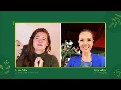 Jornalista e Neurocientista Laine Valgas compartilha experiências com aromaterapia