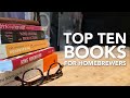 The top ten books for homebrewers 2022 edition