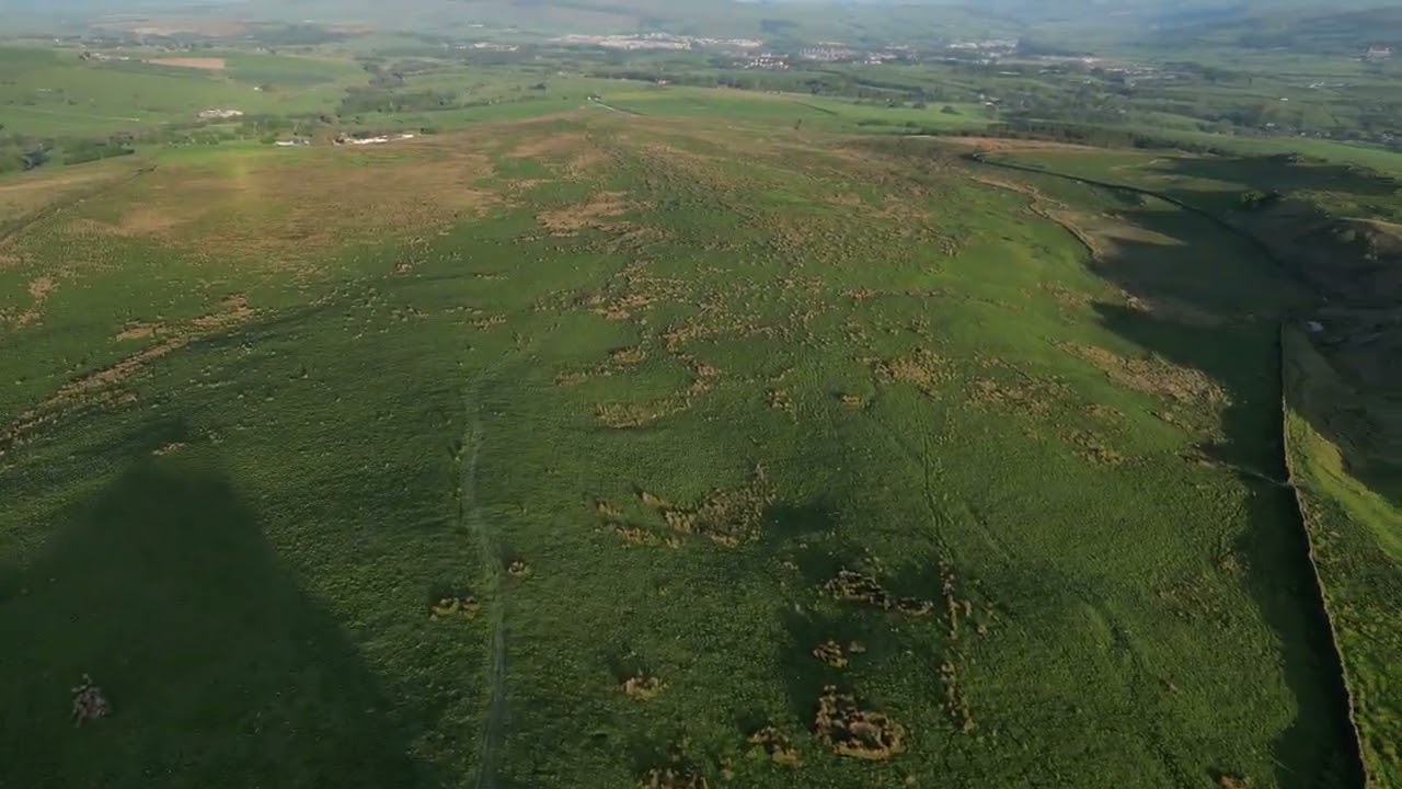 Flying over Sharphaw