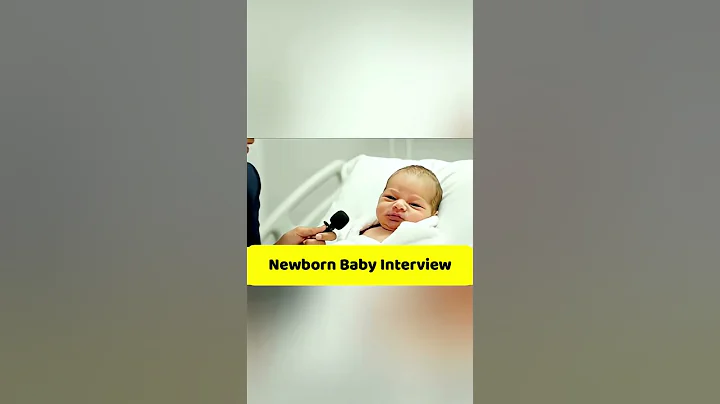 Newborn Baby's First Words (AI Generated) - You Won't Believe His Answers!