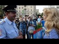 Митинг спящих и разговор с полицией в Новосибирске.