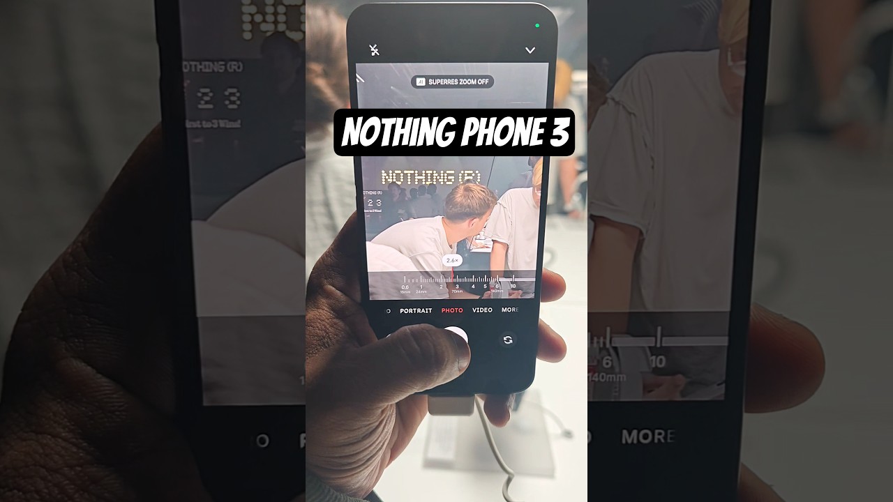 Nothing Phone 3 - 50 MP Periscope Camera