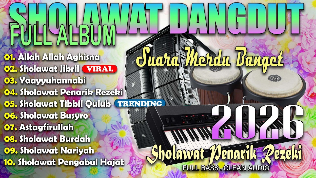 SHOLAWAT JIBRIL PEMBUKA PINTU REZEKI Astaghfirullah SHOLAWAT NABI MERDU TERBARU - Sholawat Merdu