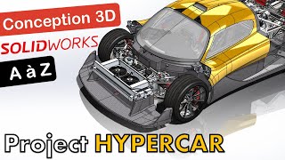 Suspension avant HYPERCAR, les secrets de conception [Hypercar project #19]