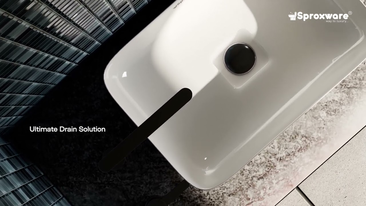 Modern Luxury: SPROXWARE 405 Mini Steela Table Top Basin | Compact Bathroom Design