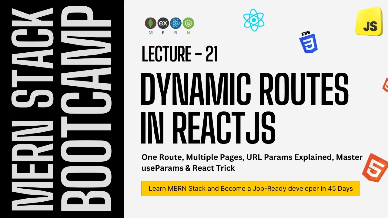 How to Use Dynamic Routes & URL Params in React Router v6 (Step-by-Step ...