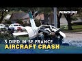 5 died in se france aircraft crash  france news  newsrme