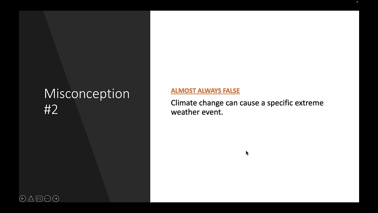 Video 3: Common Misconceptions about Climate Change