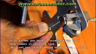 TURBO DECODER HU92 OPENING FACTORY INSTRUCTIONS