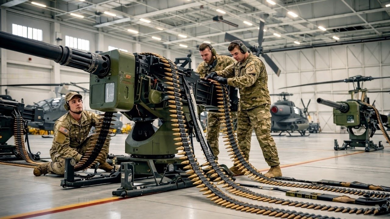 ШОКИРУЮЩЕ! США испытывают пулемет Гатлинга HMLA-169 — Иран к этому не готов!
