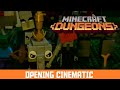 Minecraft Dungeons Opening Cinematic in Lego stop motion