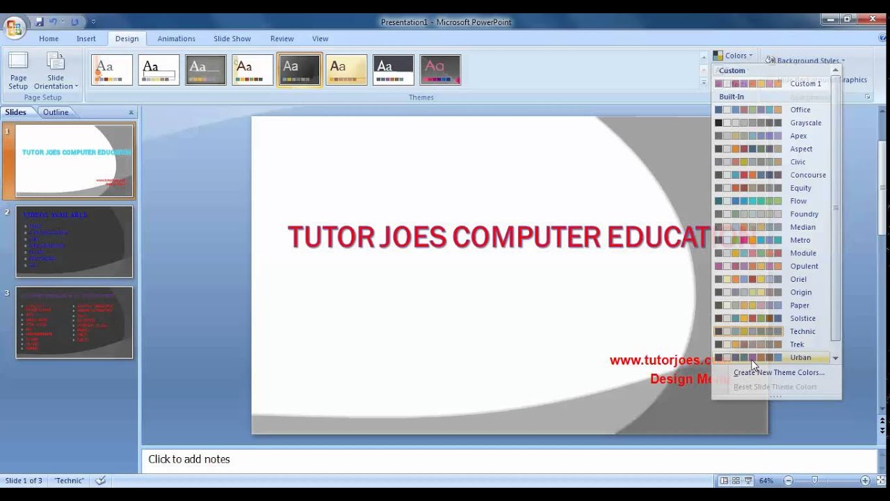 Design Menu In Powerpoint | design menu in microsoft powerpoint tamil youtube Design Menu In Powerpoint | design menu in microsoft powerpoint tamil youtube