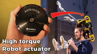 CubeMars motor modules, robot dog/cobot actuators - Acrobot build log 02