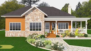 Small House Design 10.2 x 14.6 Meters ( 157.78sqm )