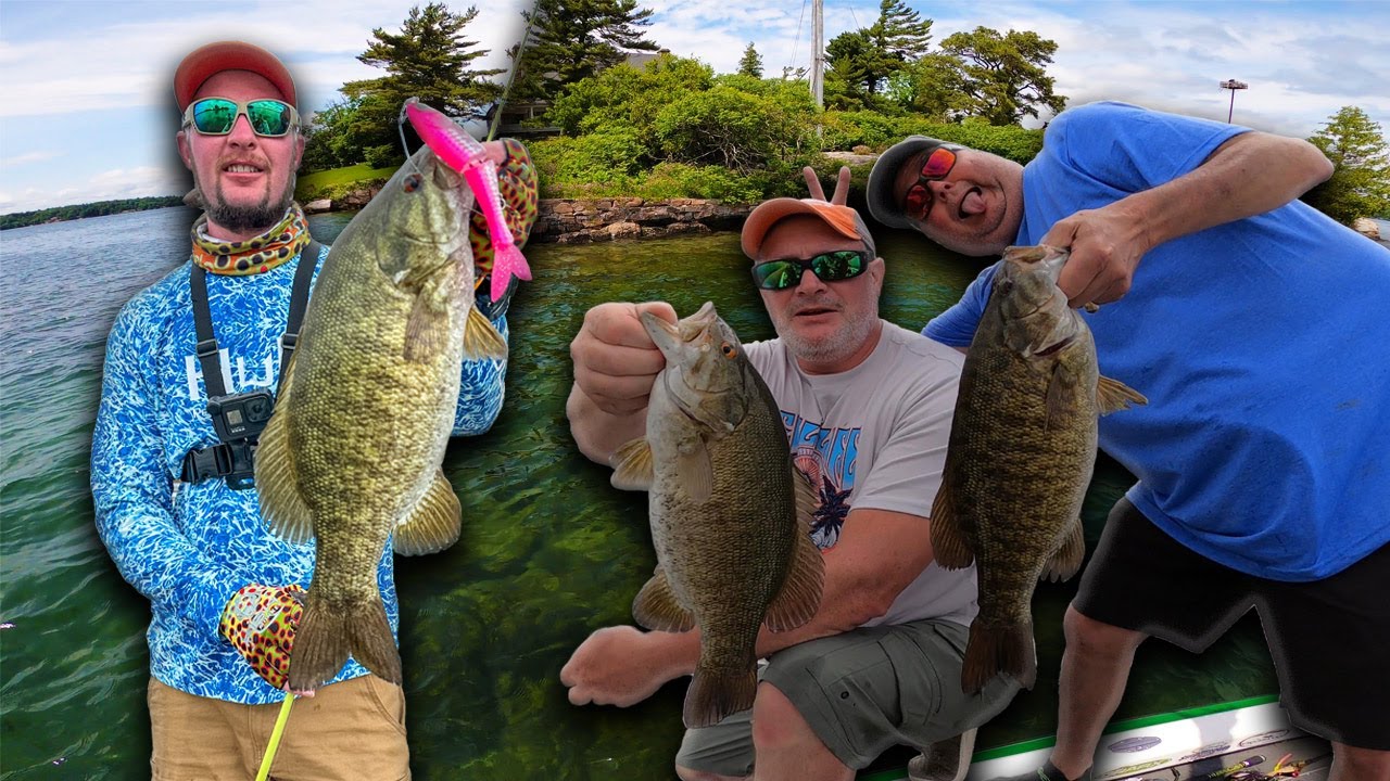 Giant St. Lawrence River Smallmouth Bass Fishing +Glidebait Tips & Rod Review!