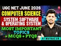 UGC NET JUNE 2026  COMPUTER SCIENCE System Software &amp; Operating System