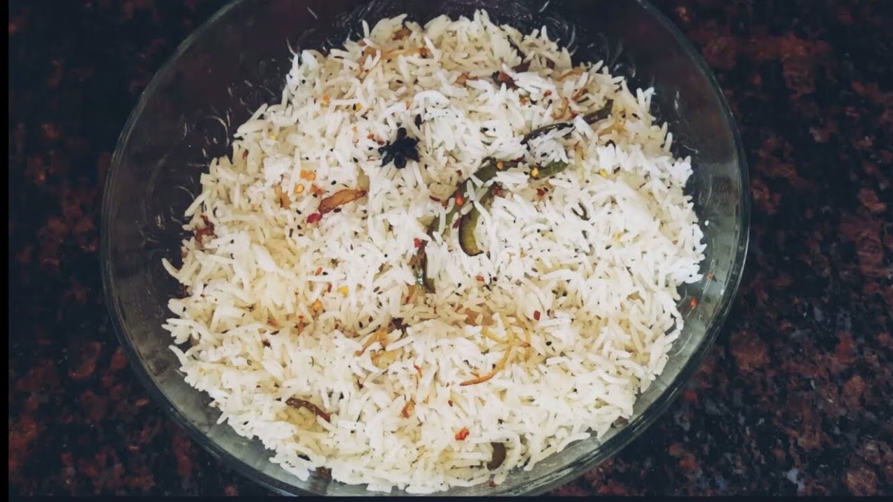 SAVOURY RICE RECIPE Green pepper and onion YouTube