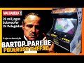Bartop de parede 24" O Poderoso Chefão