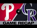 4/19/19: Blackmon delivers walk-off home run in 12th