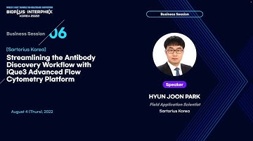 [Business Session] [Sartorius Korea] Streamlining the Antibody Discovery Workflow with iQue3