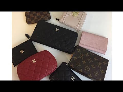 My Entire Designer Luxury SLG Collection! Louis Vuitton, Hermes, YSL, Chanel, Longchamp and more ...